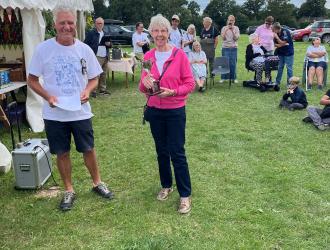 Cookery Challenge Cup winner Ann Day